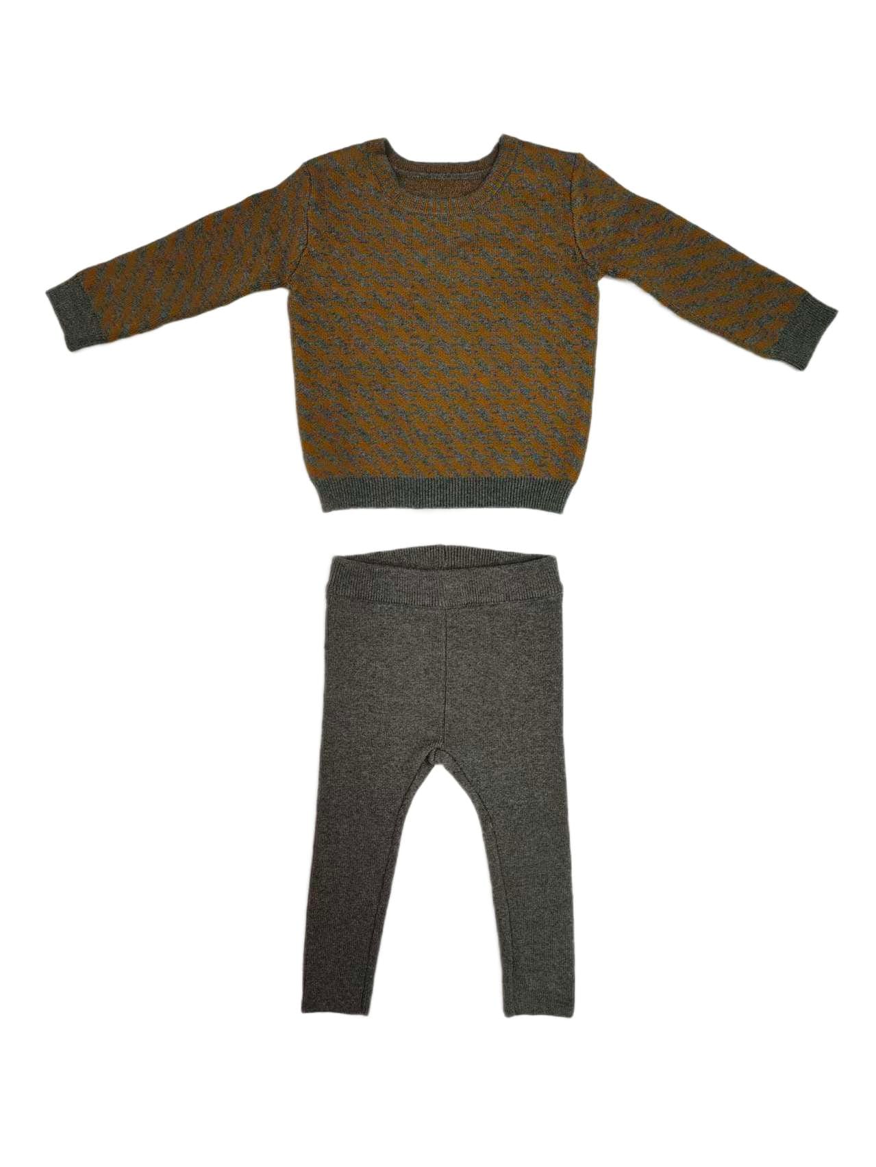 Elliot Knit Set - Mustard