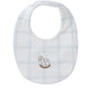 Whinny Plaid Bib - Blue