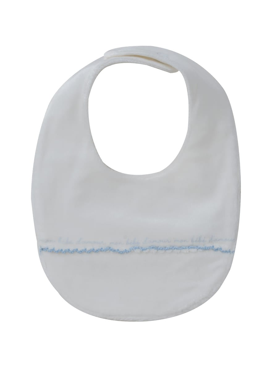 Mon Bebe D'Amour Bib - Blue