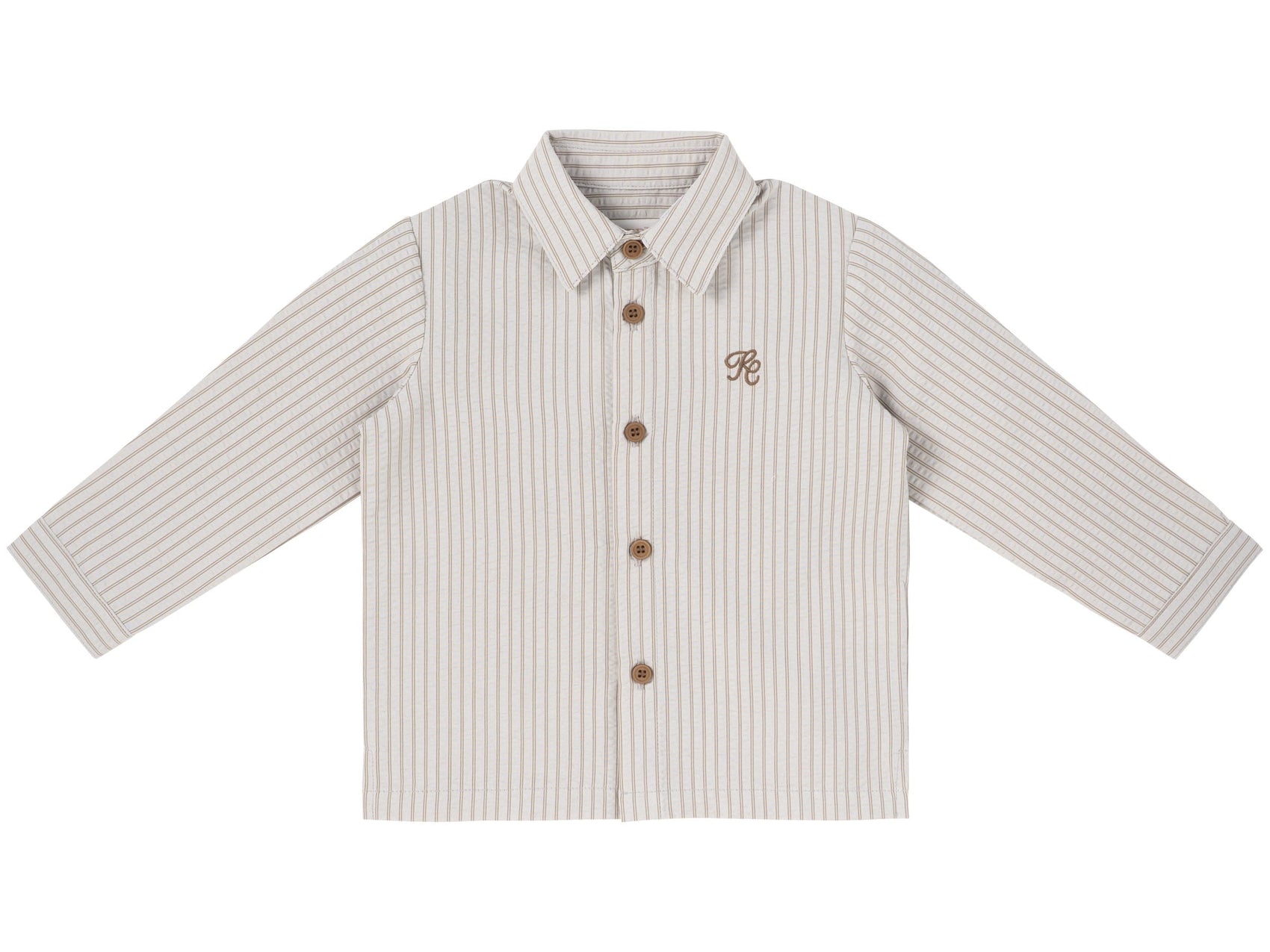 Sol Stripe Shirt - Taupe
