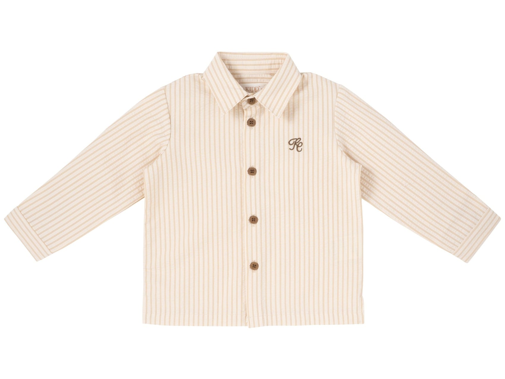 Sol Stripe Shirt - Mustard