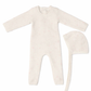 KB Logo Knit Romper & Hat Set