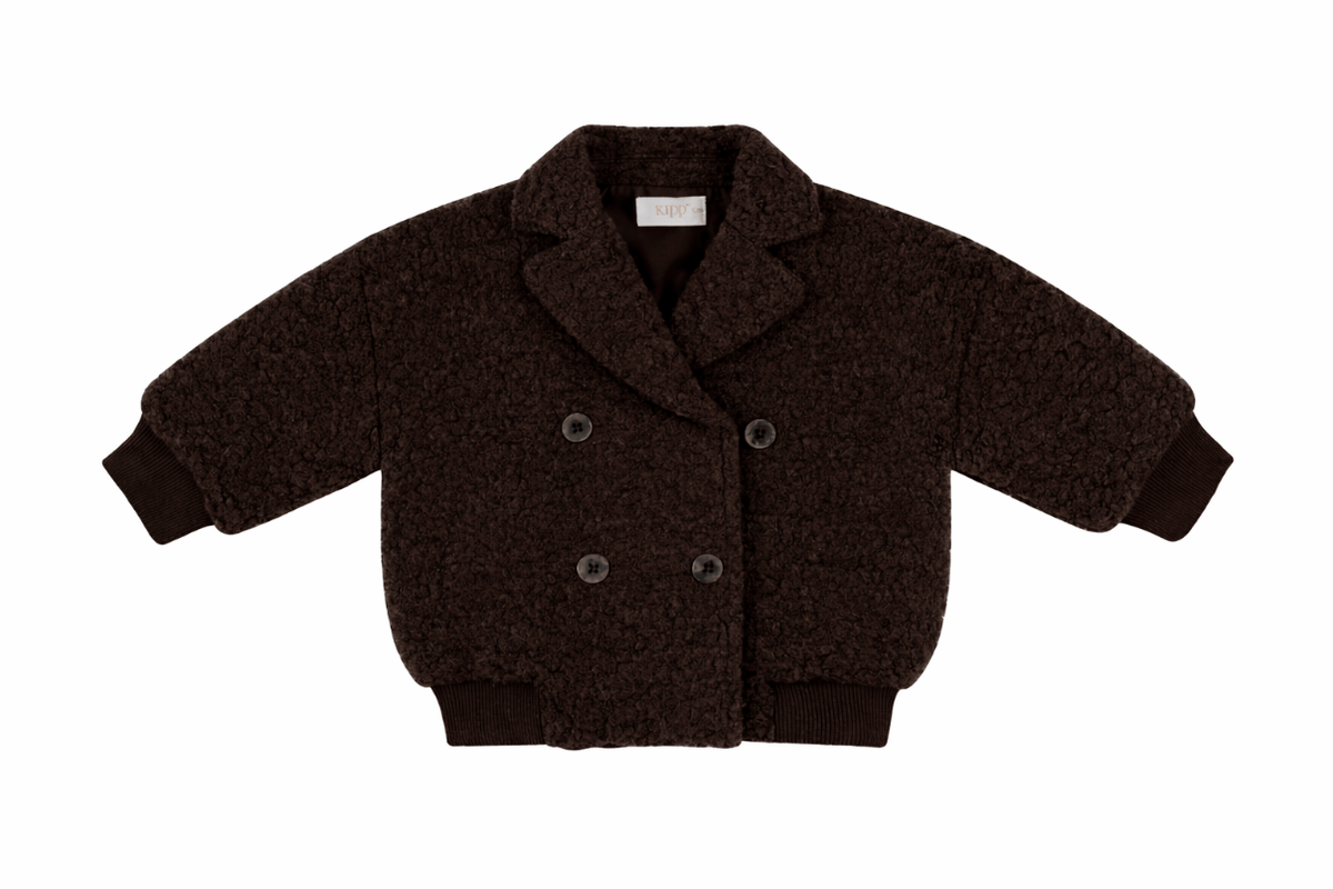Kenny Sherpa Jacket - Chocolate