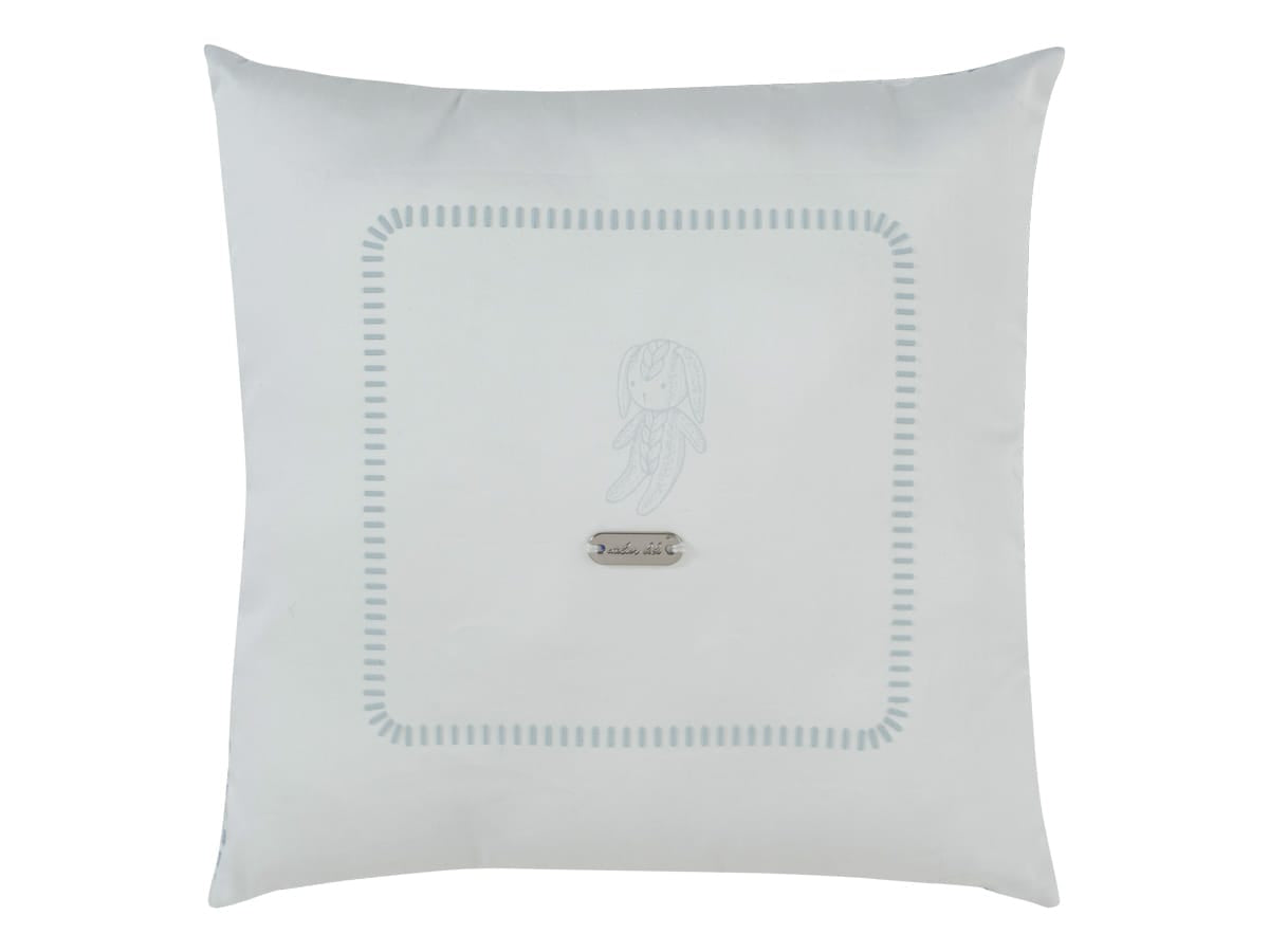Atelier Cable Throw Pillow - Blue