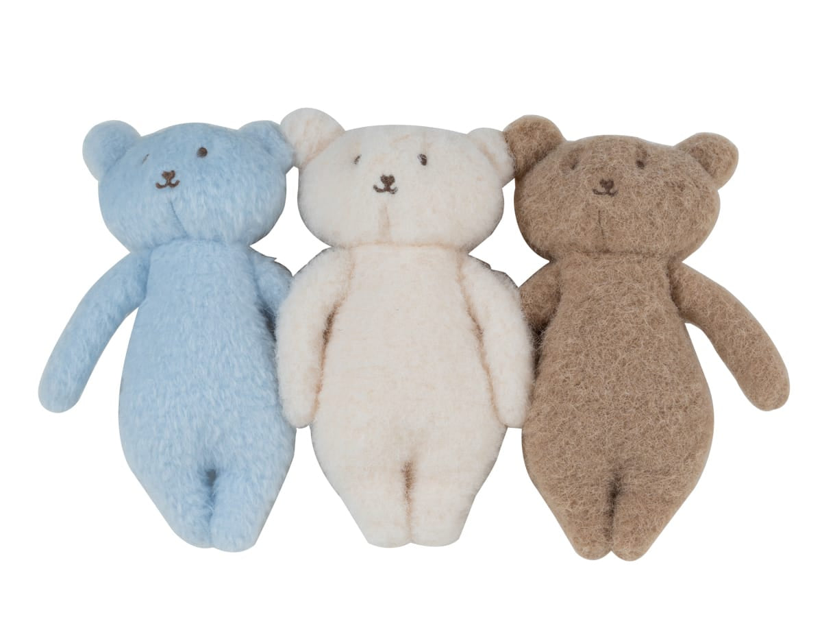 Mon Bebe Teddy Trio - Blue