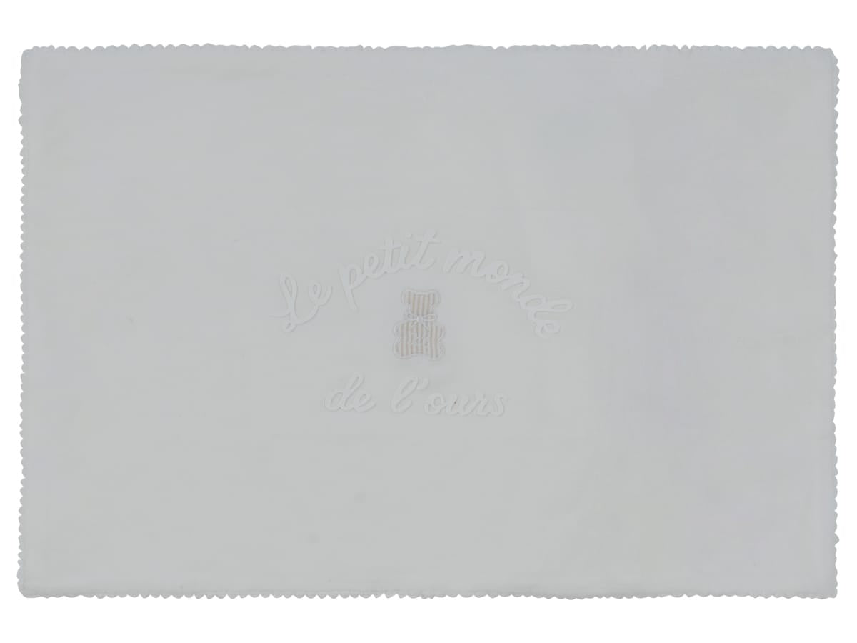 Petit Ours Pillow - Stone