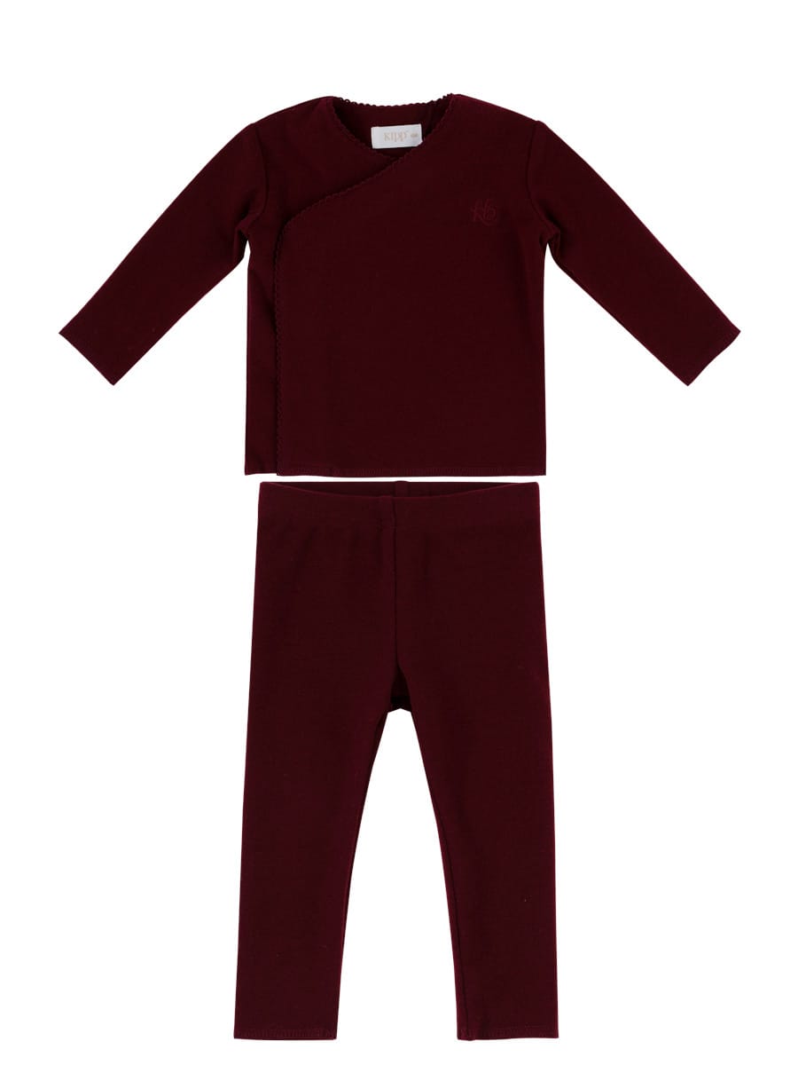 Felt Wrap Set - Maroon