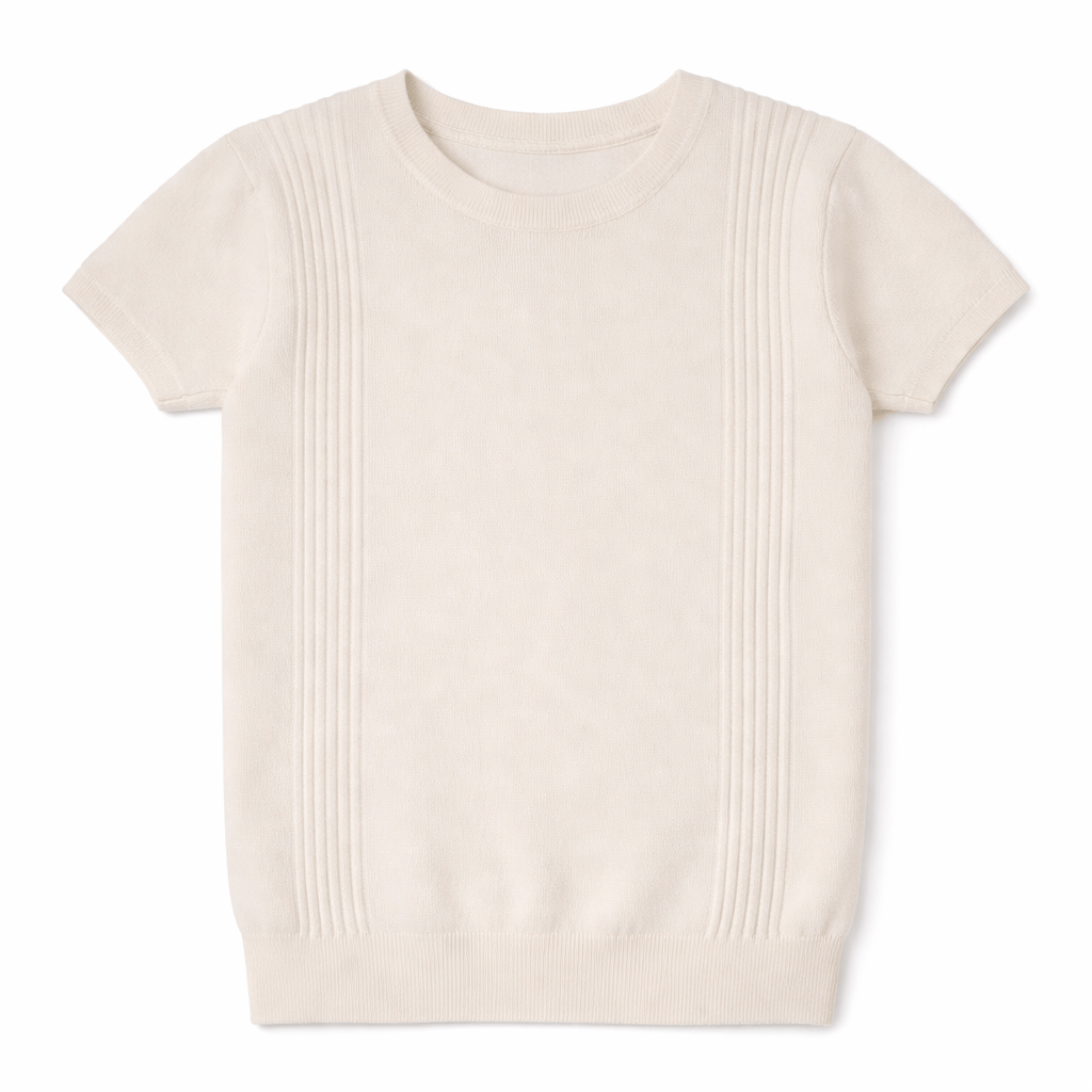 Todd Knit Sweater - White