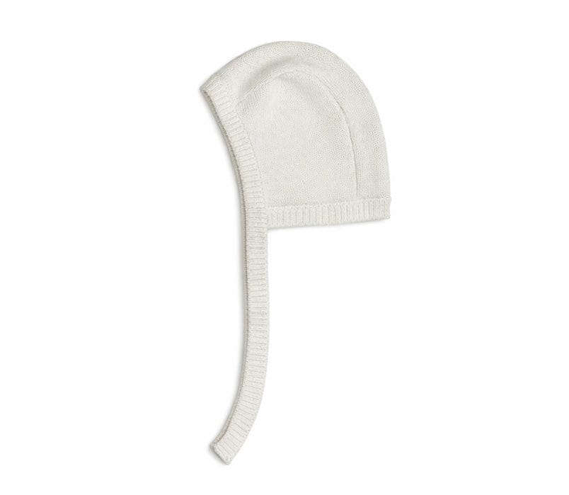 Teddy Knit Hat - White
