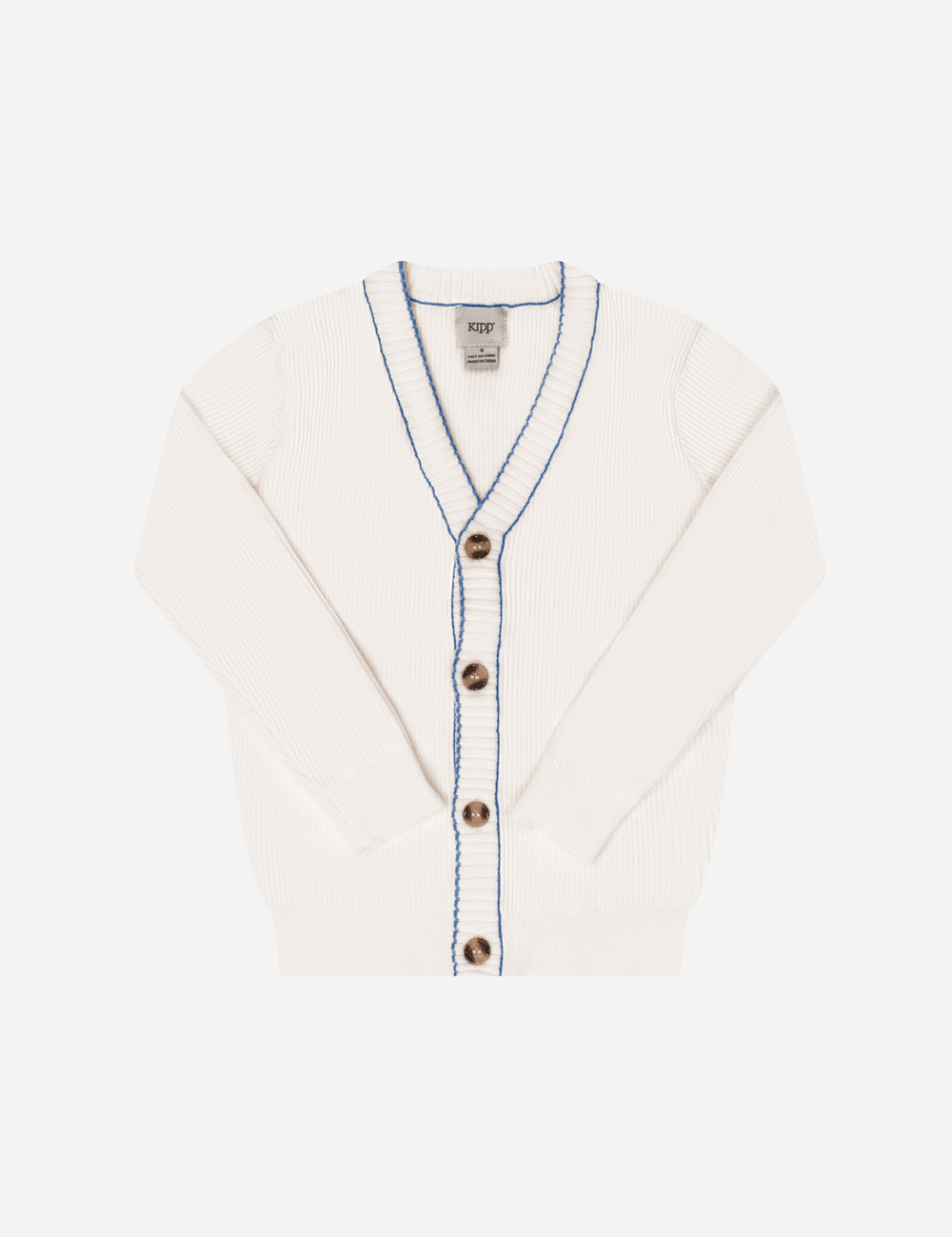 Rib Cardigan - Blue